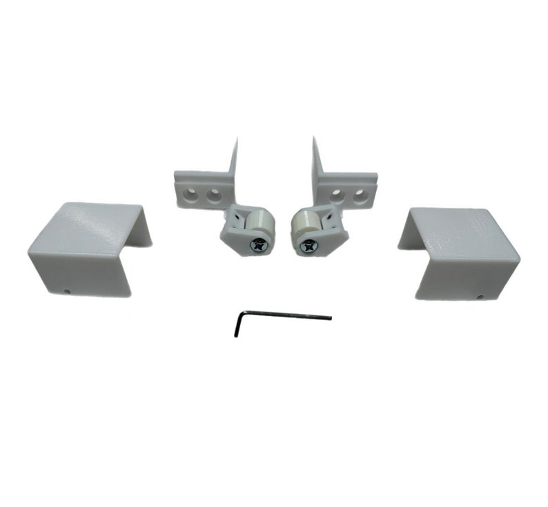 Adjustable Pocket Door Guide Kit includes Hardware Covers Etsy