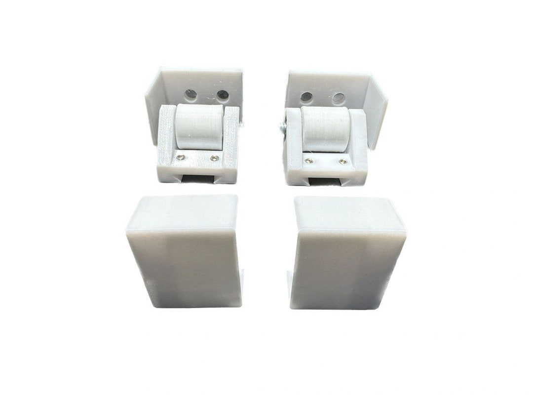 Adjustable Pocket Door Guide Slim Kit includes Hardware Covers Etsy