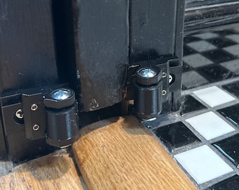 Guía de puerta de bolsillo ajustable (se vende por pares)