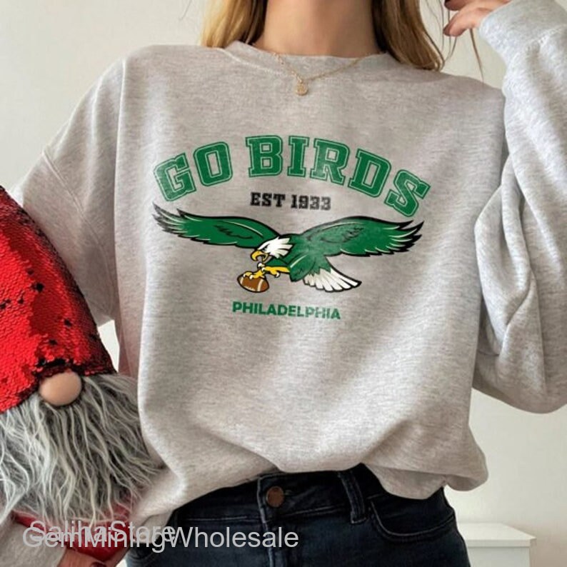 Discover Go Birds Unisex SweatShirt, Eagle Champion Sweatshirt