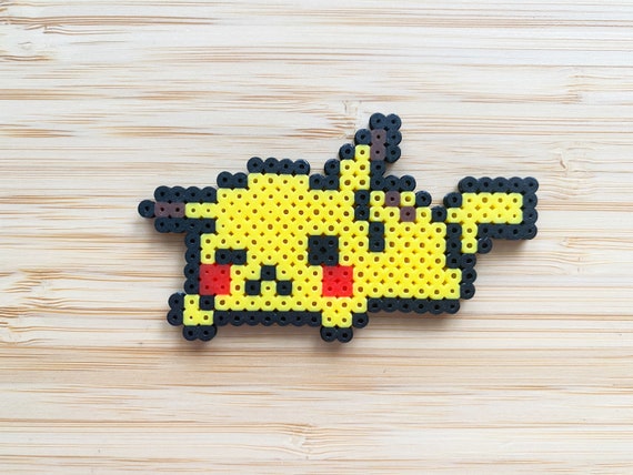 Perler Beads Crafts- Pokémon Character Pikachu- Can Be Fridge