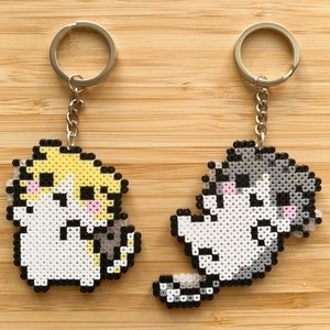 Kawaii Cat 8bit Pixel Perler Beads Art Can Be Fridge Magnet - Etsy