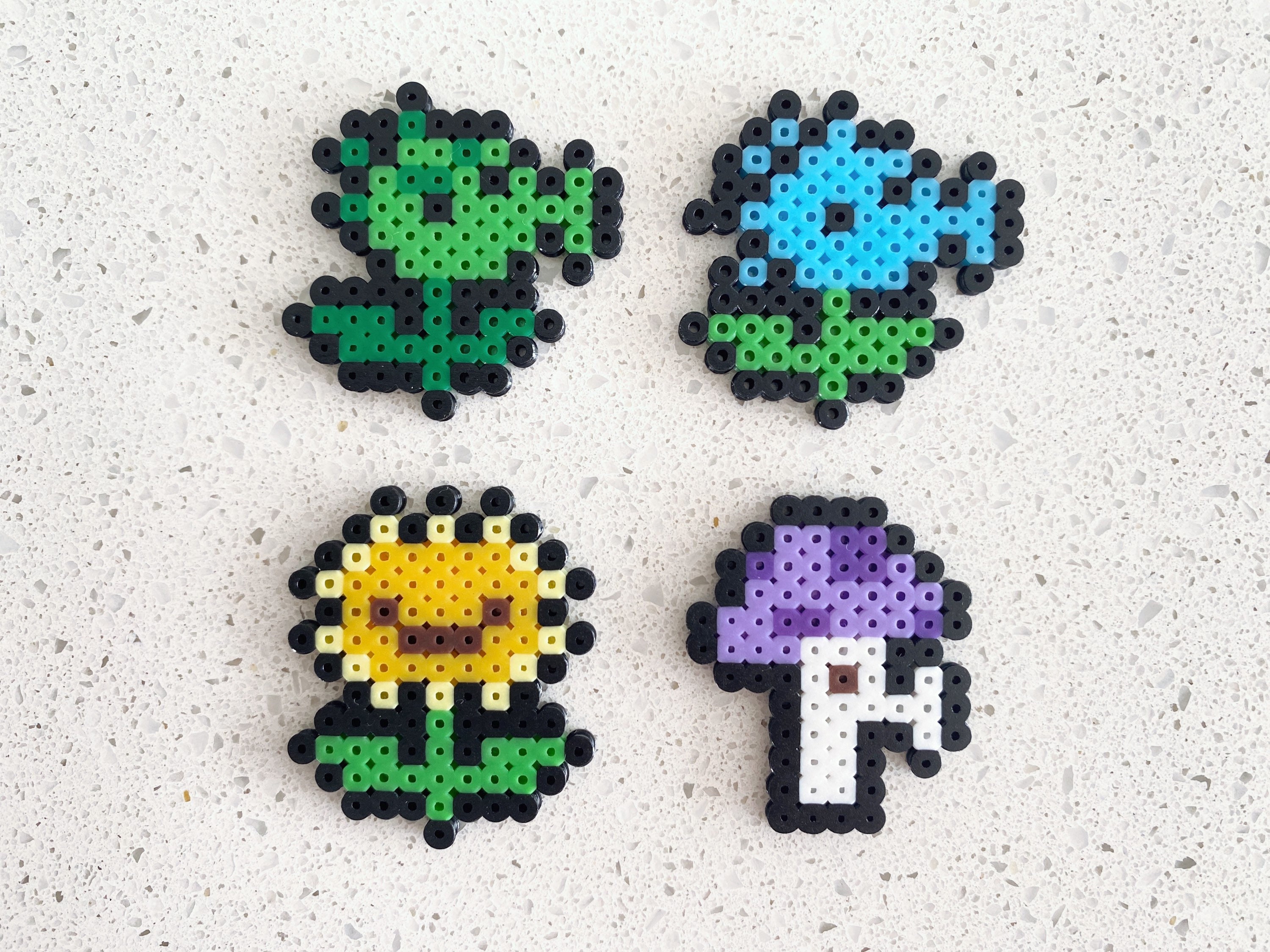 Flowey Undertale Flower Overworld Sprite Magnet Perler Bead -  Portugal