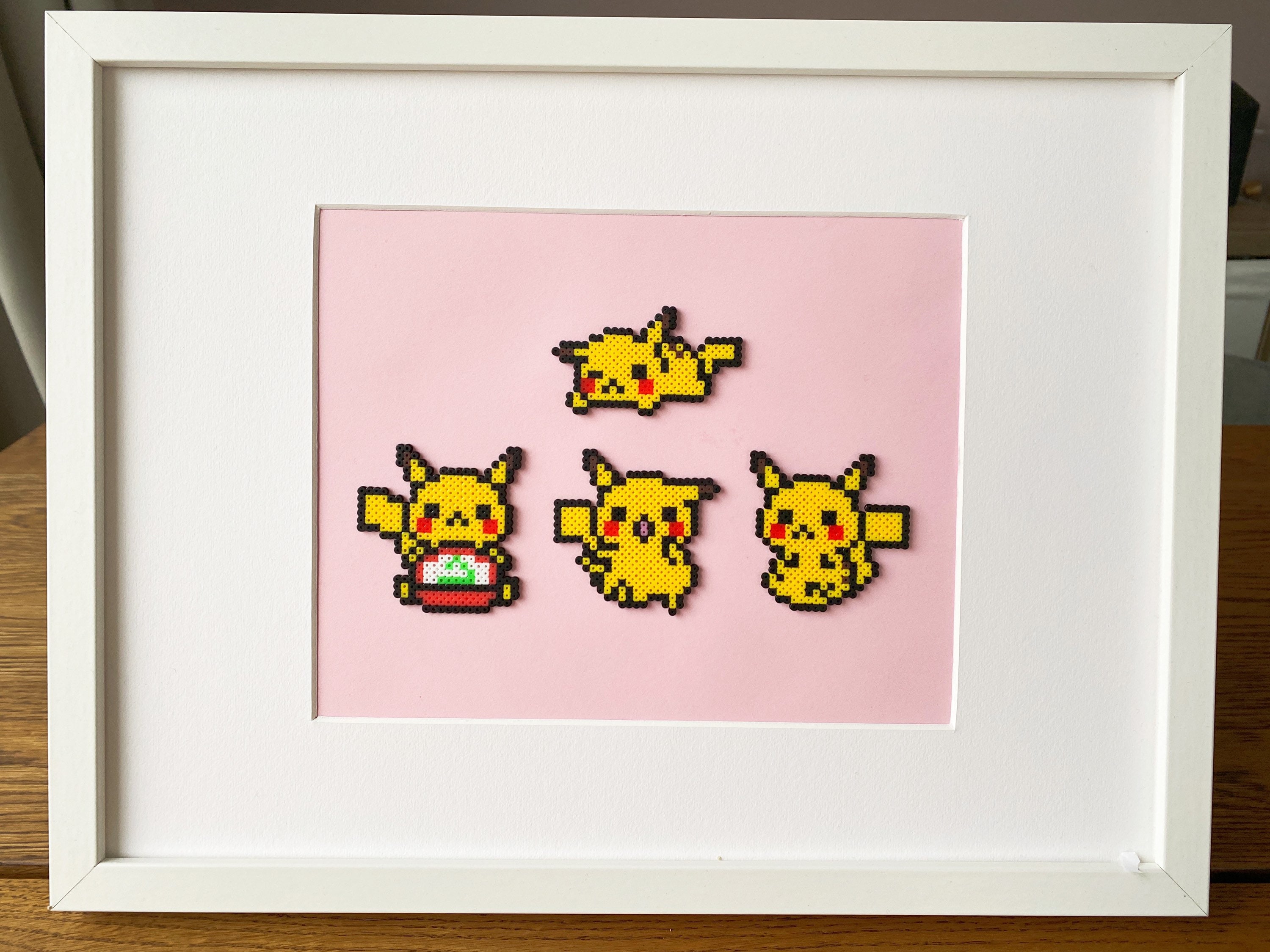 Perler Beads Crafts- Pokémon Character Pikachu- Can Be Fridge