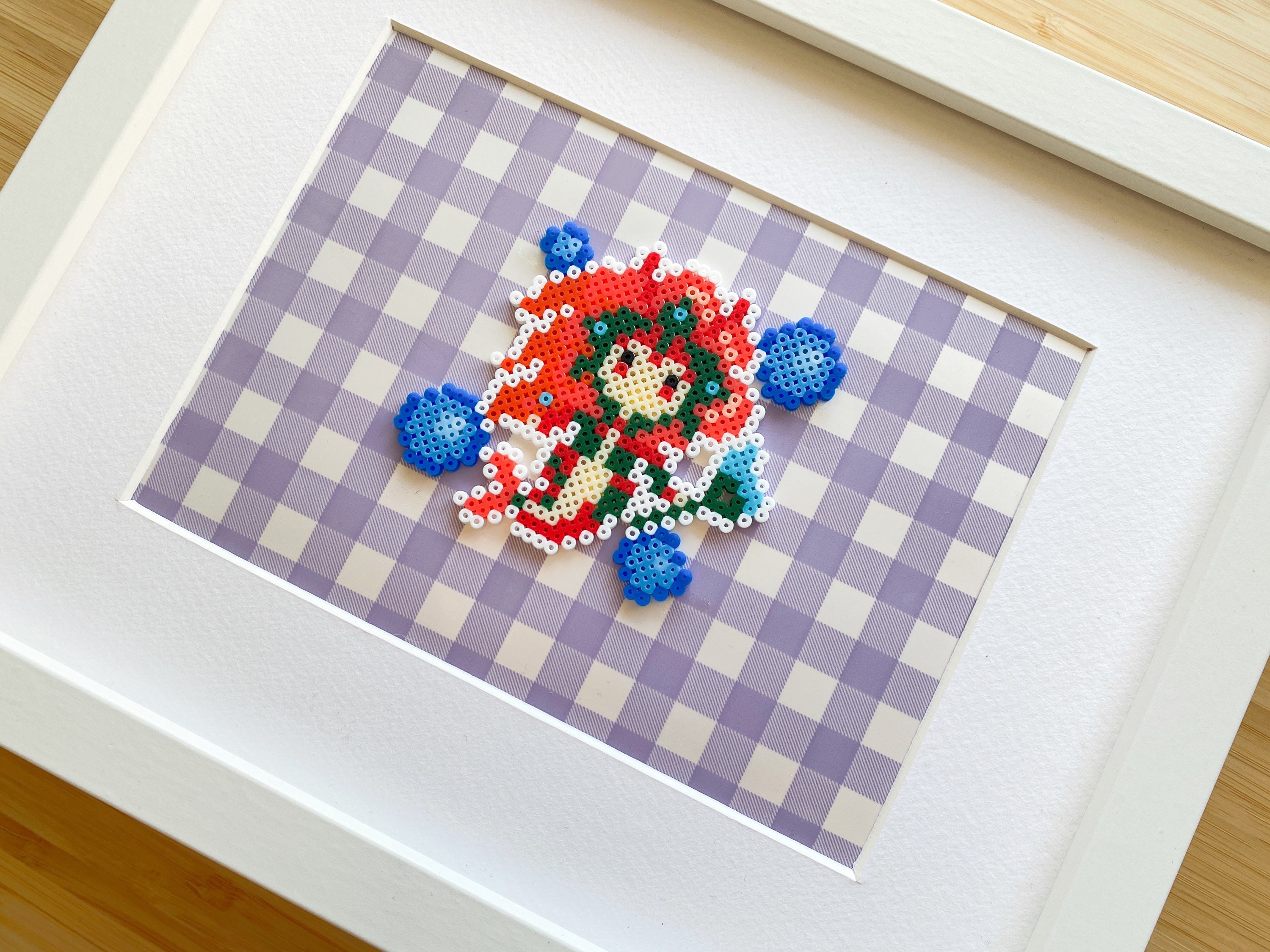 League of Legends, Sona and Nami-perler Beads Art, Can Be Fridge
