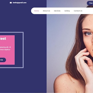 Wordpress Makeup Service Website Template