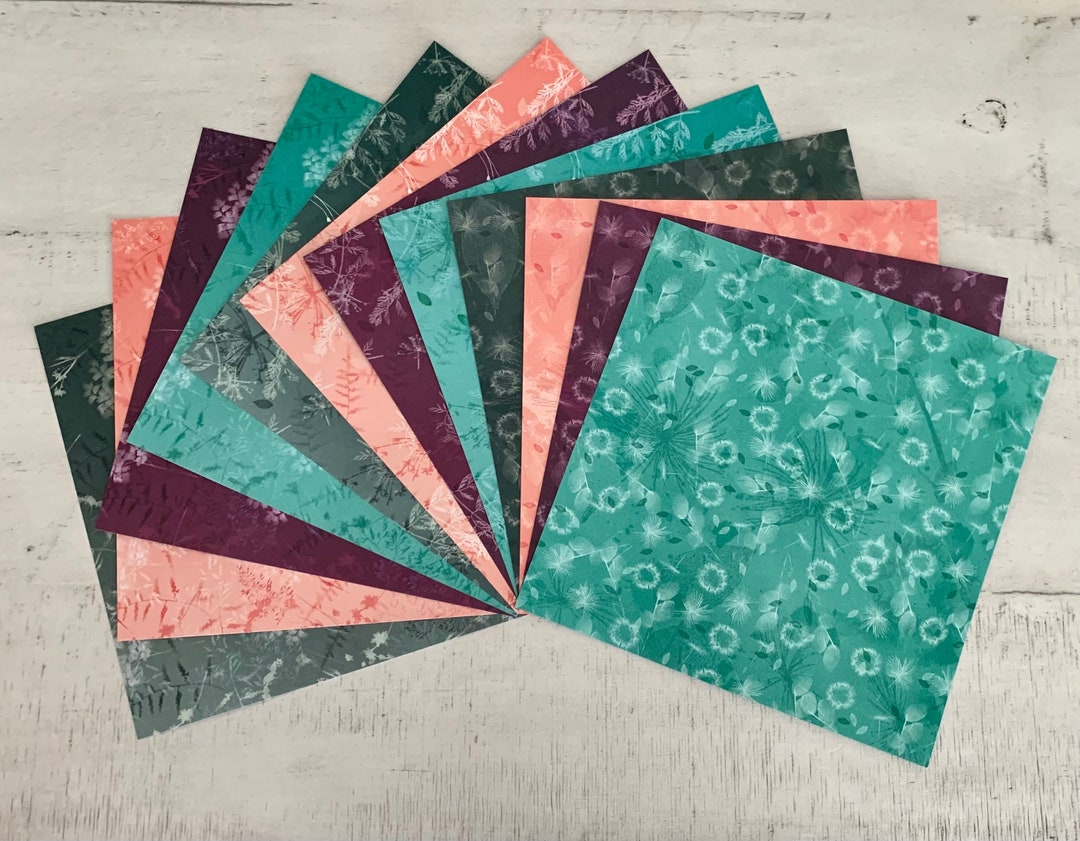 Stampin’ up - Pretty Prints 6” X 6” Designer Series Paper Sampler - 12 ...