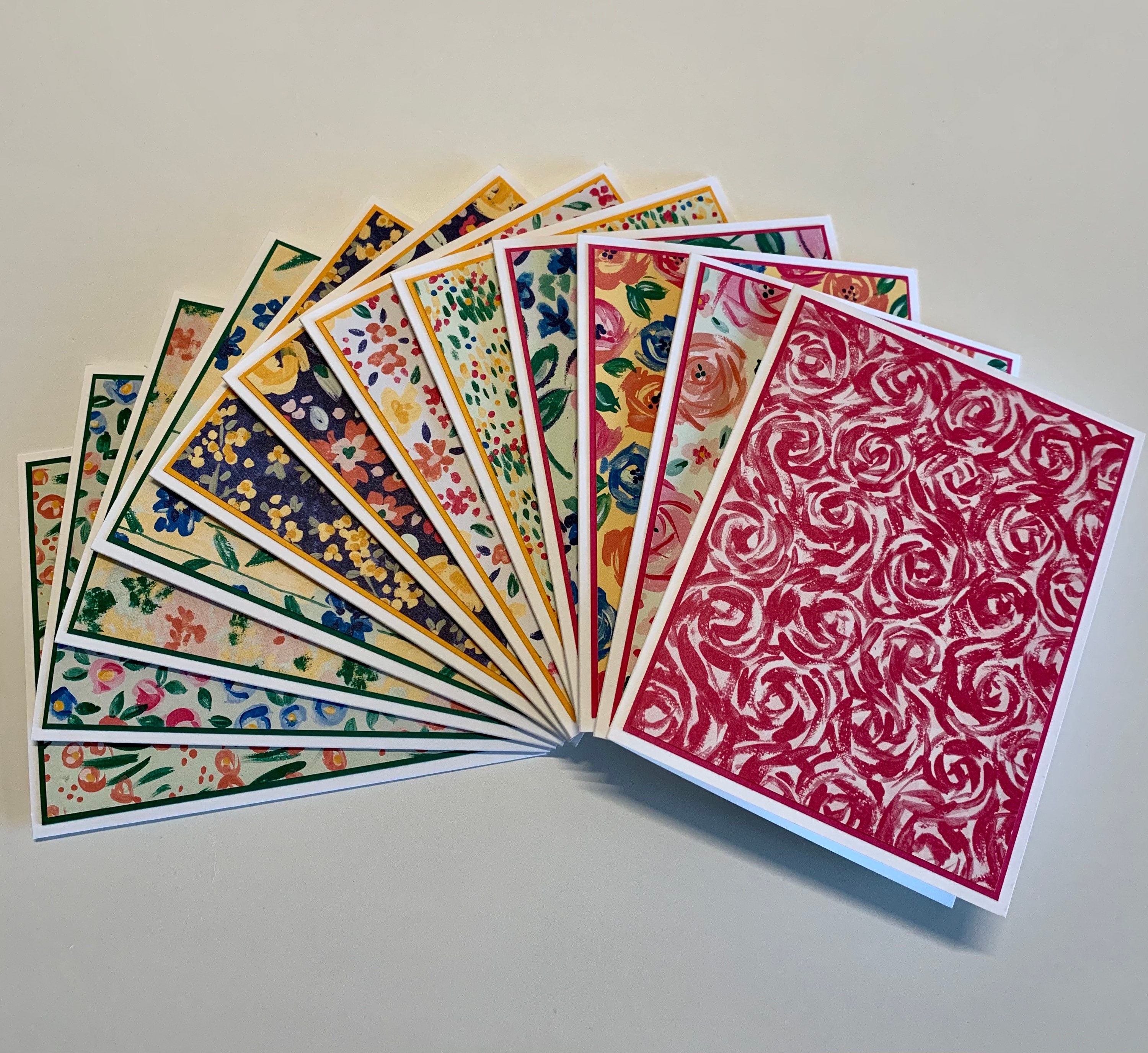 Handmade Stampin up Garden Impression Designer Series Paper - Etsy