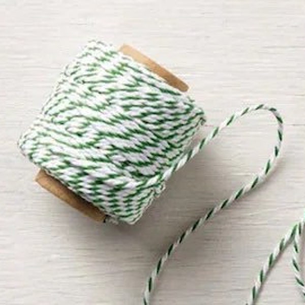 Stampin’ Up - Garden Green Baker’s Twine - 25 Yards - New