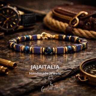 MYSTIC JEWELS Bracciale In Argento 925 Con Malocchio - Gioiello Protettivo Da Donna, Lunghezza 19 Cm