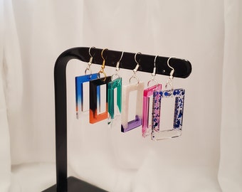 Rectangular Earrings