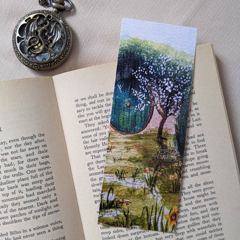 Personalised Shire Home Bookmark Doublesided Custom Etsy UK