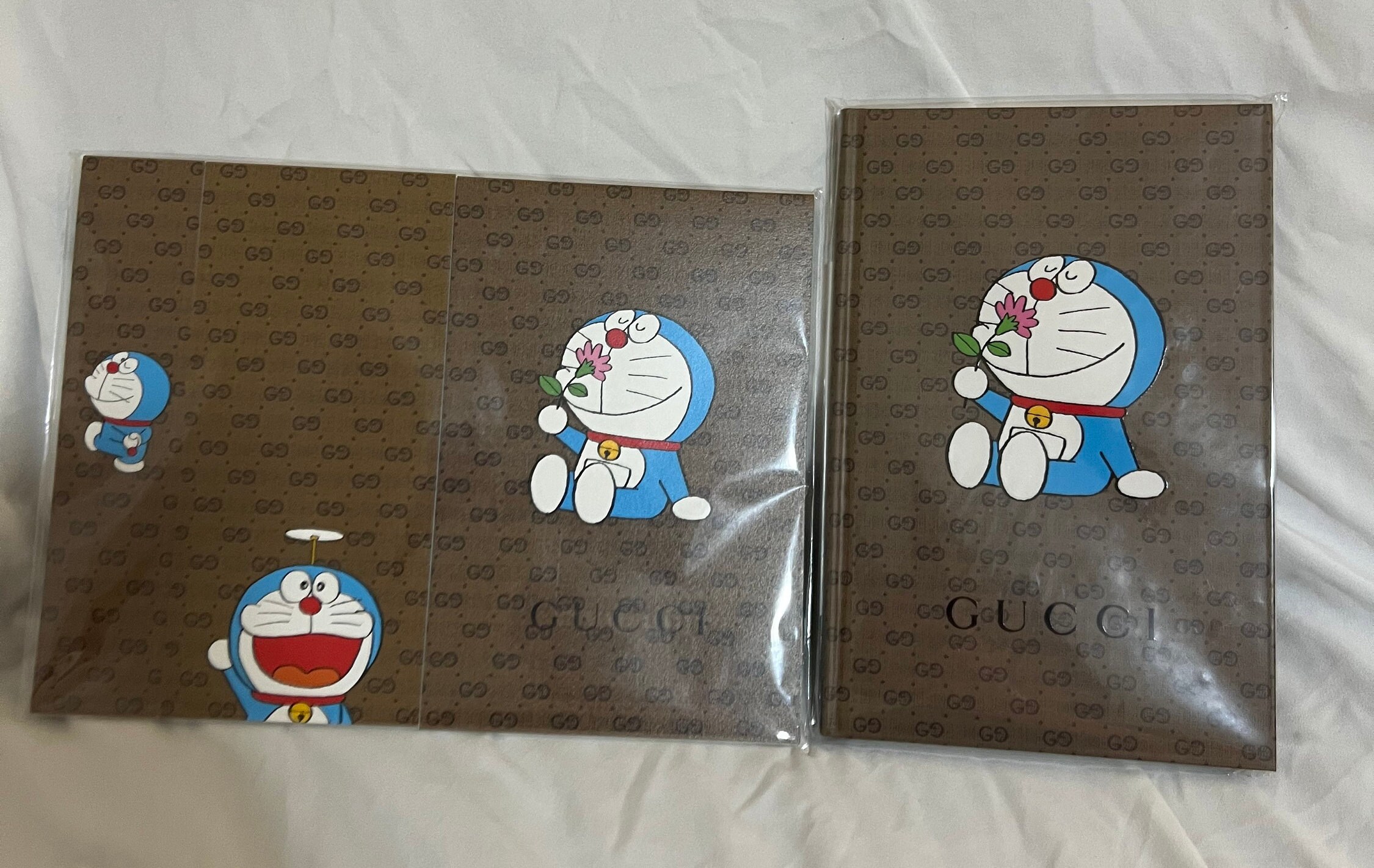 DORAEMON X GUCCI ドラえもん x GUCCI カードケース (コイン＆紙幣入れ付き) GUCCI Celebrates Lunar