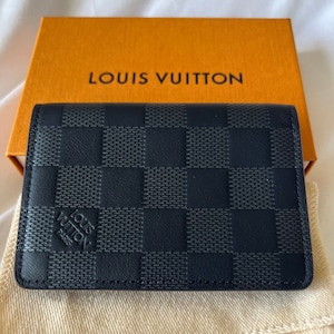 Louis Vuitton Paris Damier Infini Red Pocket Organizer Card Holder Wallet