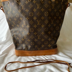 Louis Vuitton LV Drawstring Replacement With Cinch for Noe Bucket Bags and  More Genuine Leather Choose Color & Length 