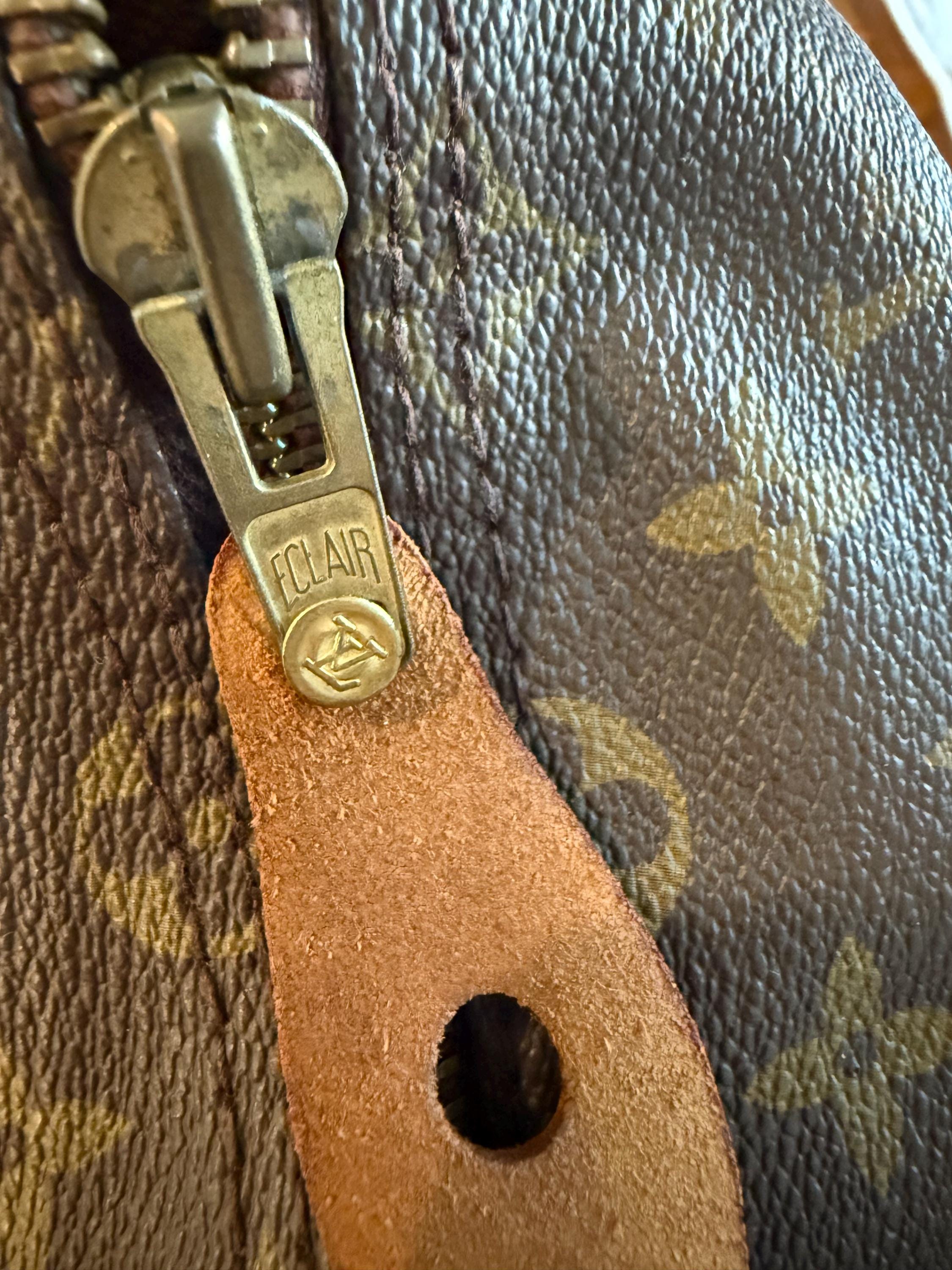 Vintage Louis Vuitton Keepall 45 1982 Eclair Zipper - Etsy