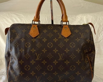 Vintage Louis Vuitton Speedy 30 Monogram 1980’s