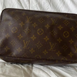 Vintage Louis Vuitton Trousse 28 Monogram Eclair Zipper - Etsy