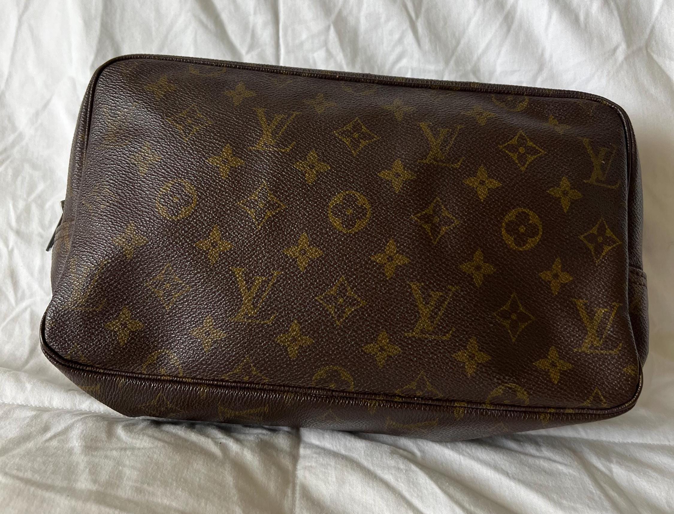 Vintage Louis Vuitton Trousse 28 Monogram Eclair Zipper - Etsy