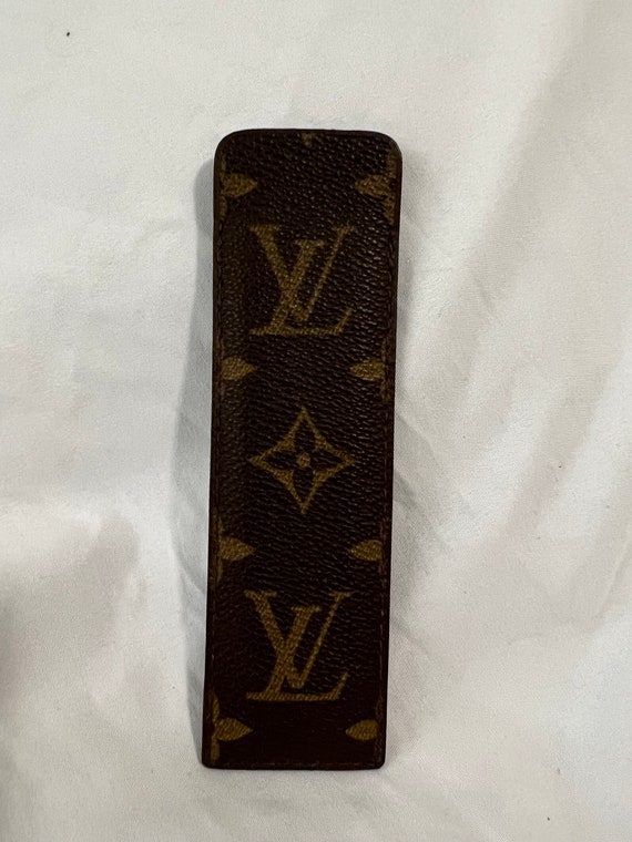 Vintage Louis Vuitton Comb Holder Cover Rare