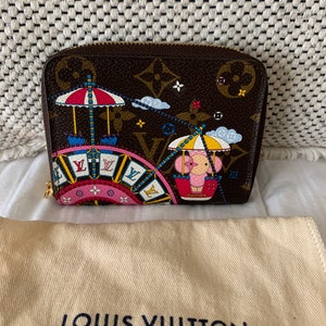 Louis Vuitton Long Zippy Wallet Vivienne Brown Monogram Holiday