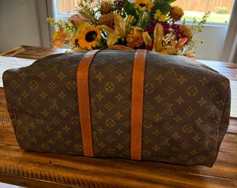 Vintage Louis Vuitton Keepall 45 1982 Eclair Zipper - Etsy