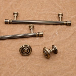 Antique Brass Cabinet Knobs and Pulls | Art Deco Furniture Hardware