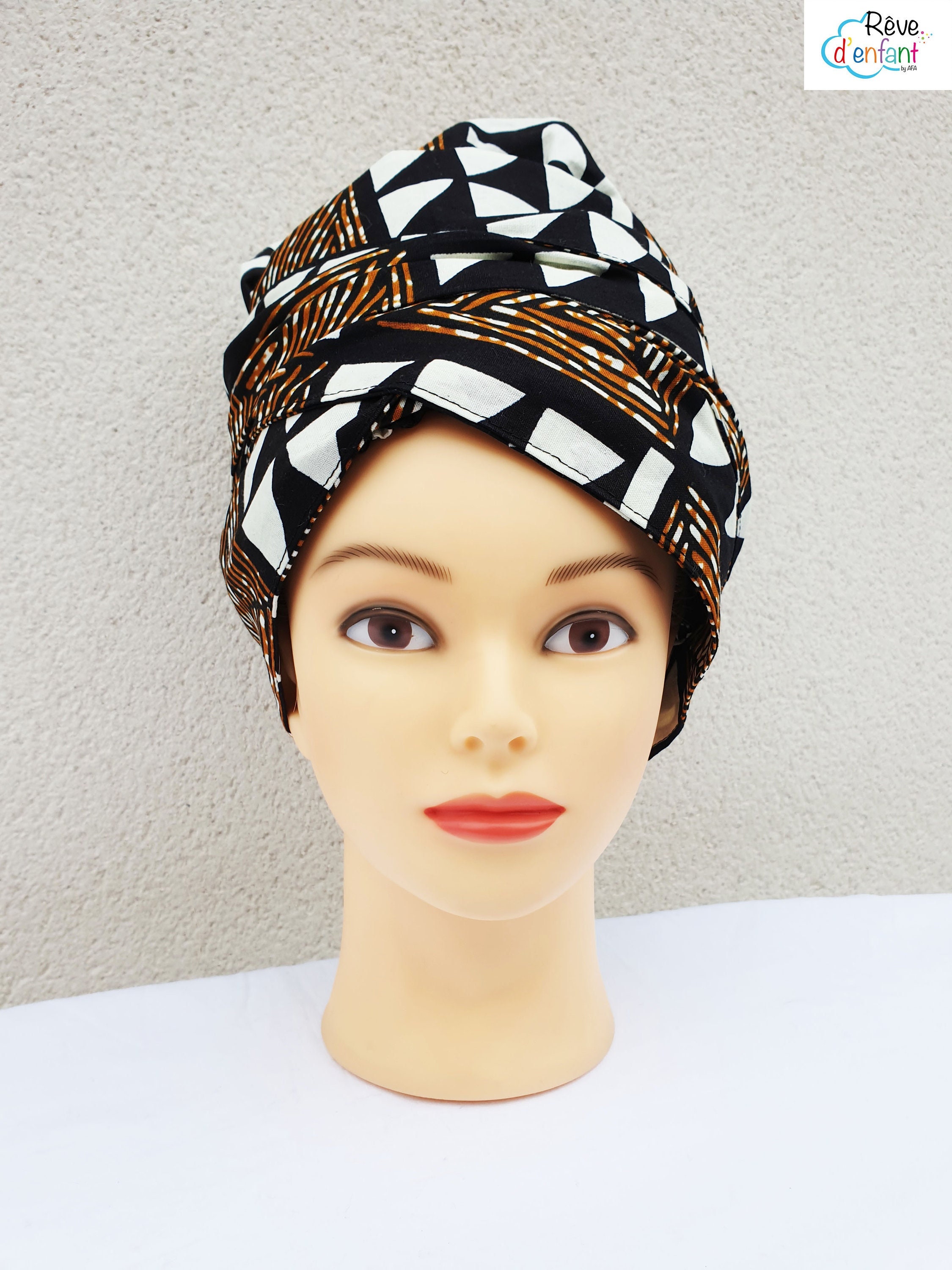 Acheter Bonnet en satin pour dormir -artisanale- – Kaysol Couture