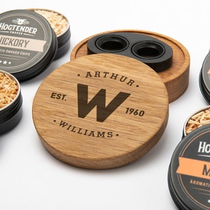 Custom Whiskey Smoker Kit | Whiskey Gift for Dad | Bourbon Lover Gift for Dad | Fathers Day Gift Unique | Personalize Cocktail Smoker