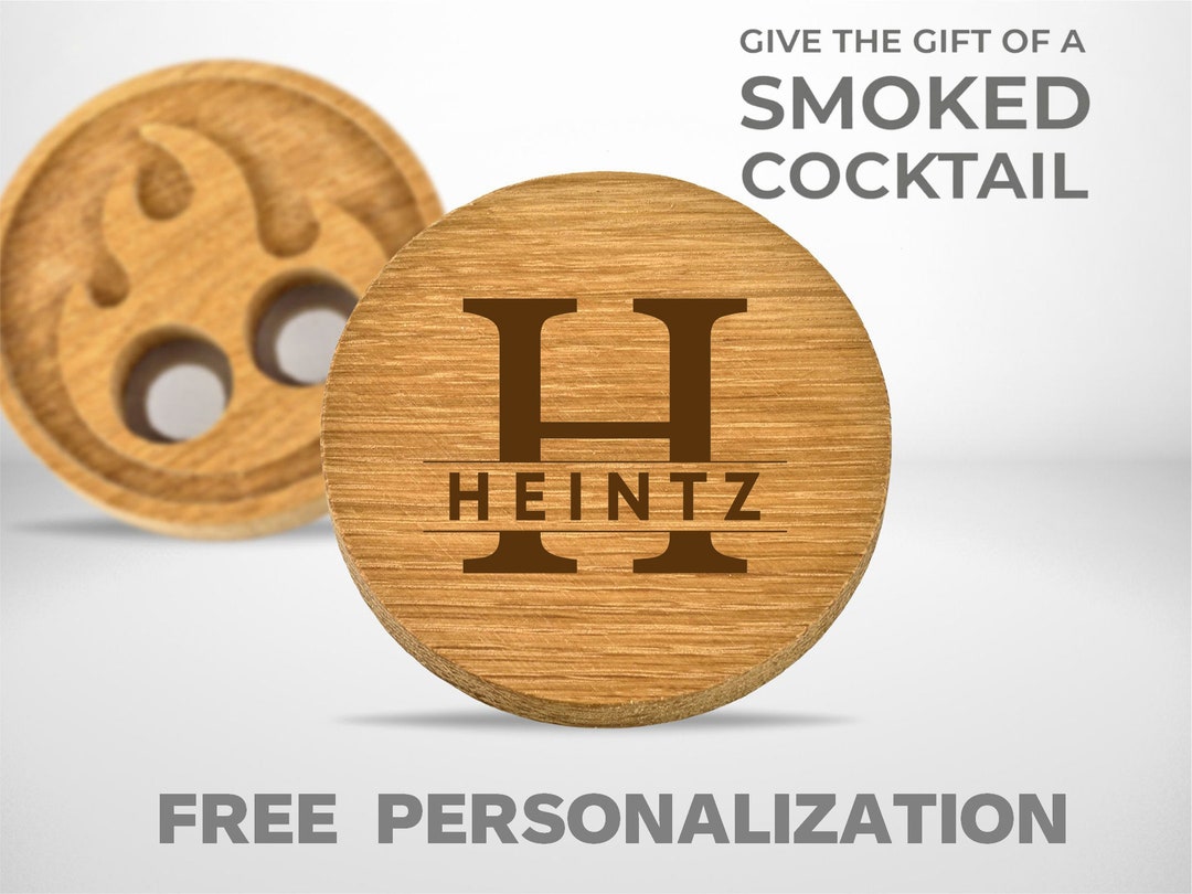 Personalize Cocktail Smoker Whiskey Smoker Custom Drink Smoker Cool Dad ...