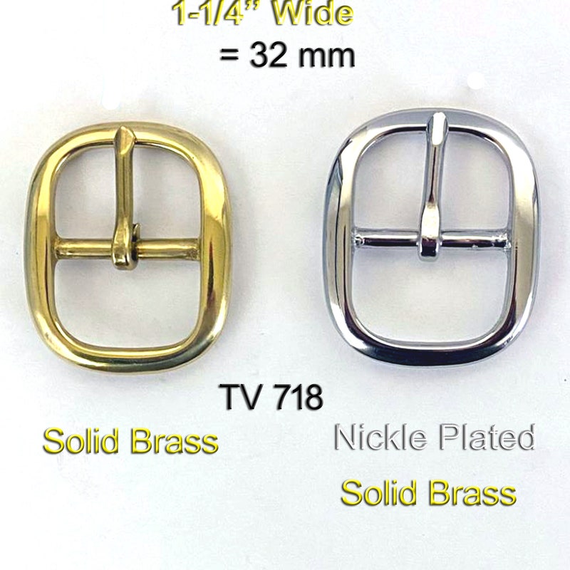 Center Bar Buckle 1.25 - Etsy