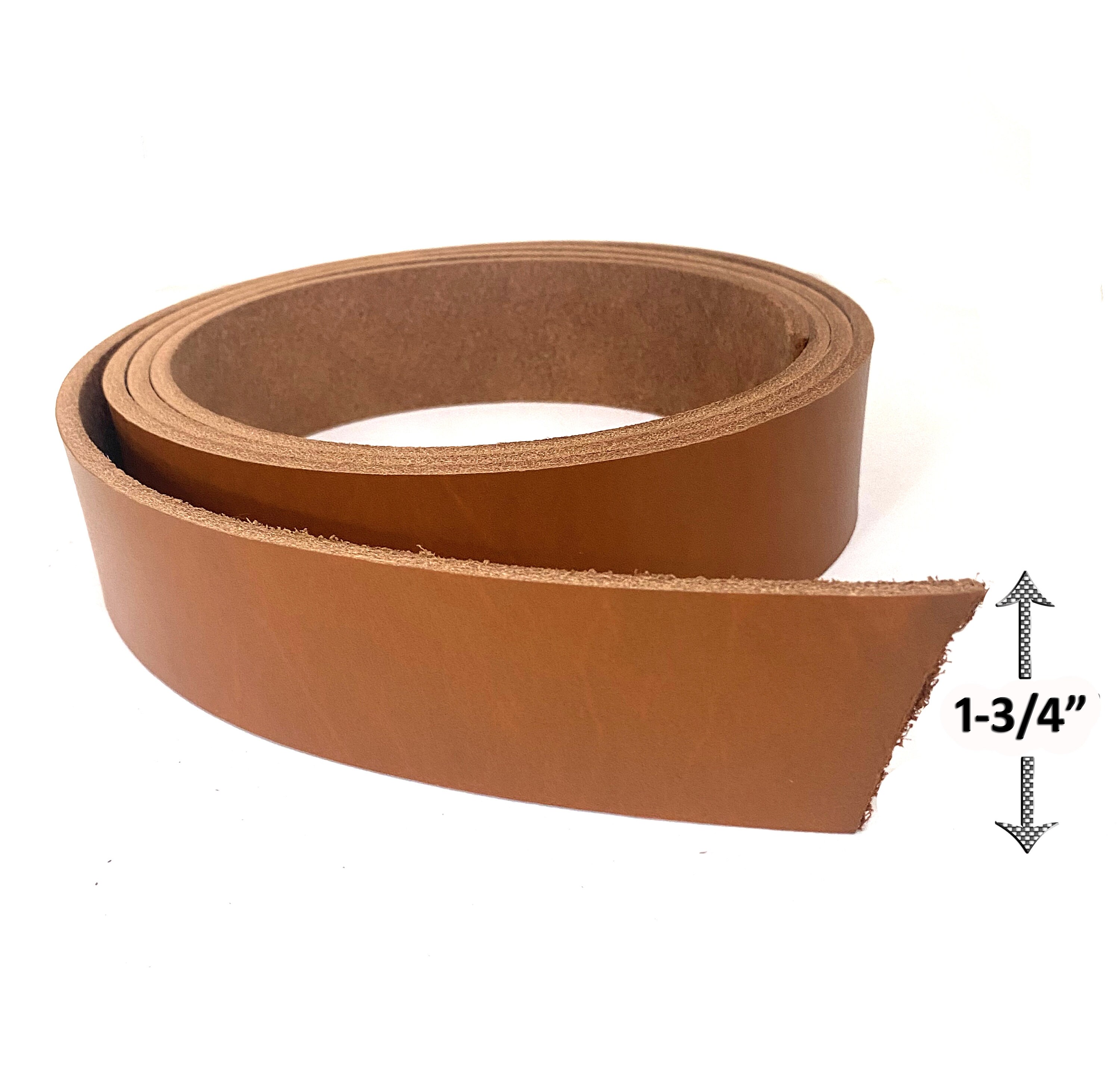 Tan Full Grain Cow Hide Leather Strips: 70+ Inches, 8 Widths - Etsy