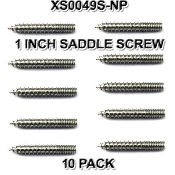1" Screws Saddle XS0049S-NP Adapter Screws for Conchos Lot of (10/pack) NEW