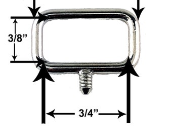 Lot of 10 PCS  XS-1607 Loop Adapters for Conchos Craft, Equine, Saddles  NEW
