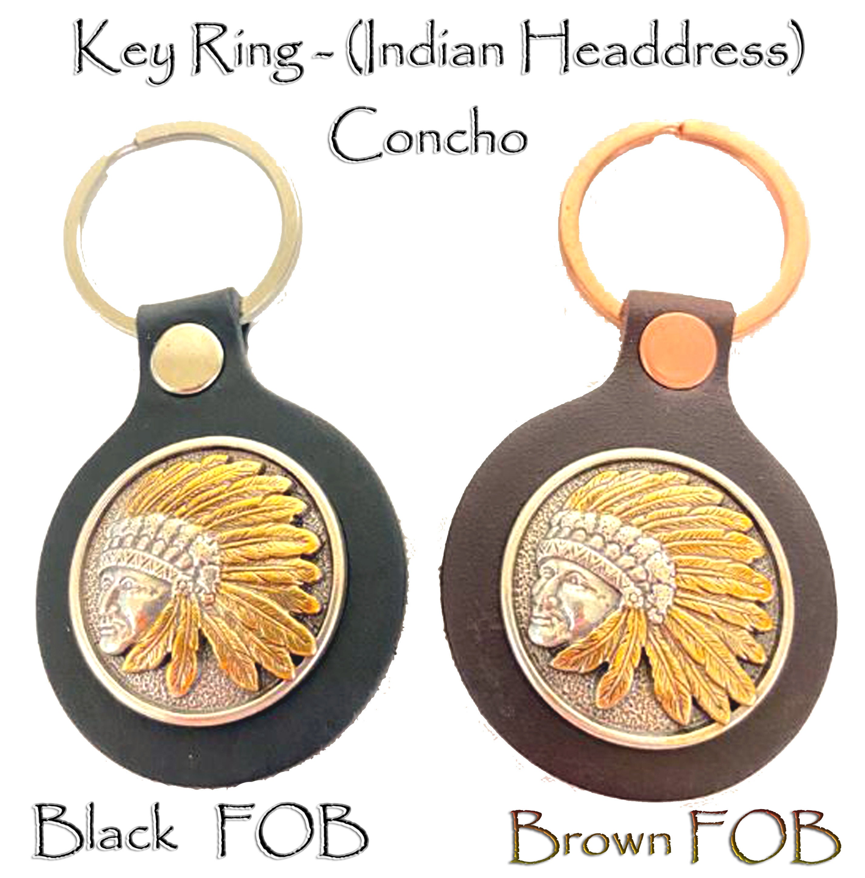 Concho Keyring - Etsy Concho Keyring - Etsy
