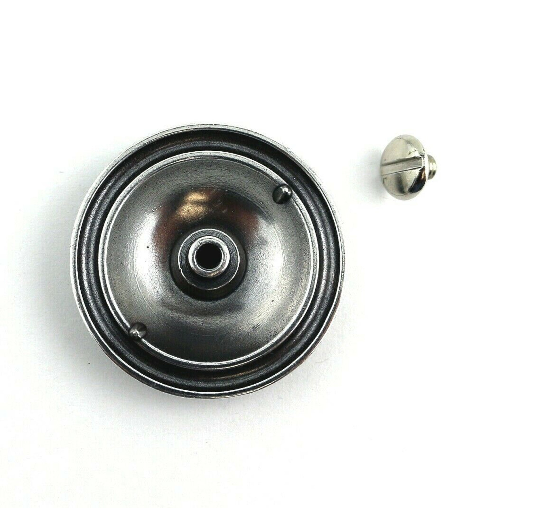 Concho (vis Arrière) Vintage VOGT En Argent Massif - Gravé à La Main, Origine Mexique, Occasion
