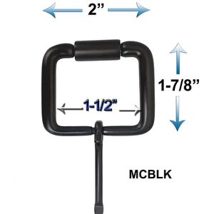 Roller Buckle Fits 1-1/2 inch Wide Straps Single Pronged classic comfort fit Replacement Buckle (3) finishes NEW