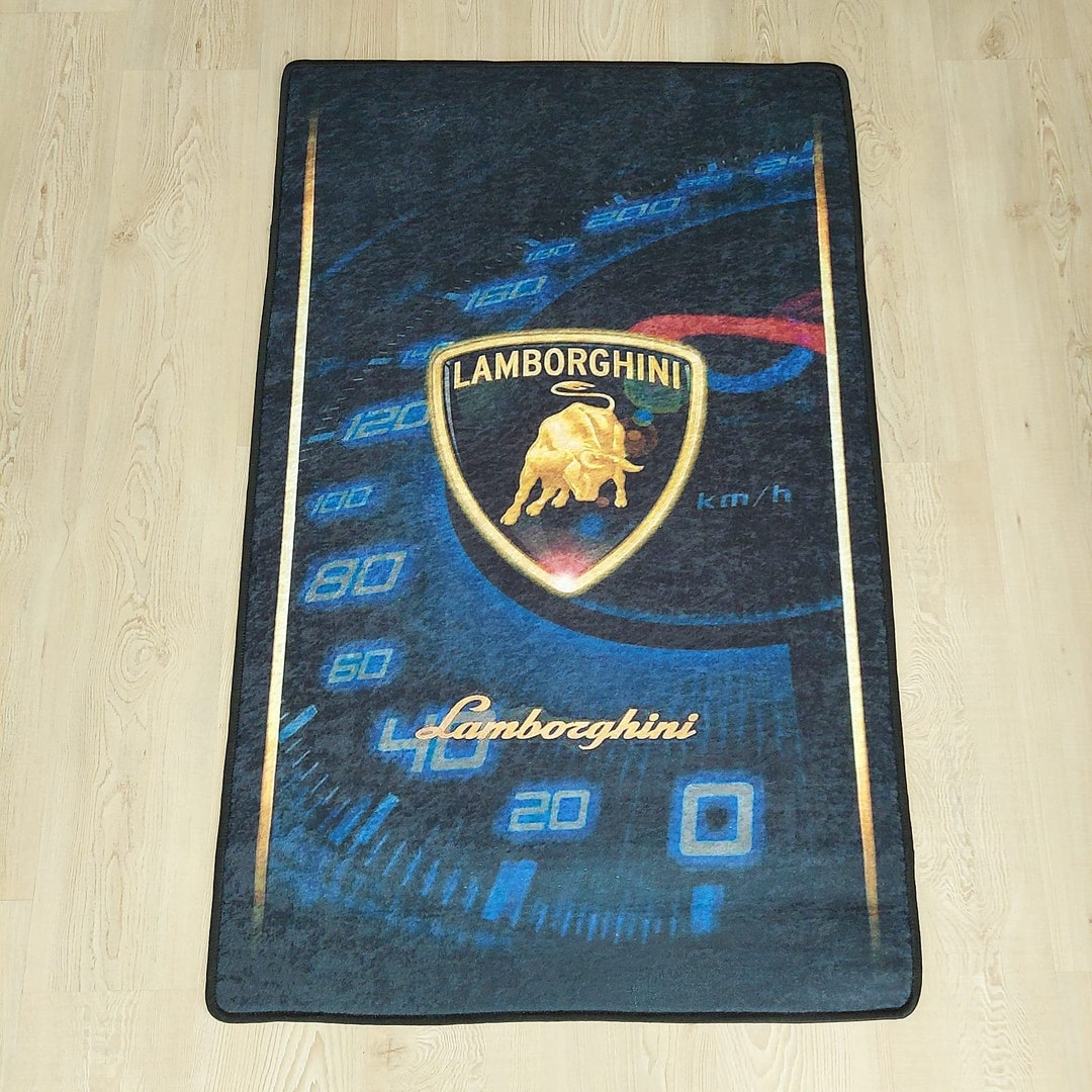 Logo Rug, Man Cave Rug, Living Room Rug, Easter Gift