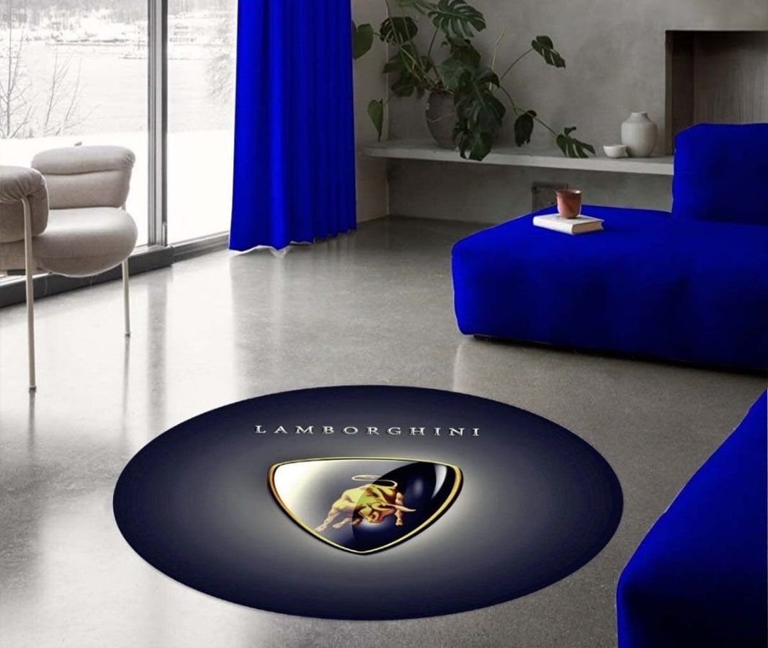 Car Brand Rug Lamborghini Car Brand Rug Lamborghini Rug Lamborghini - Etsy