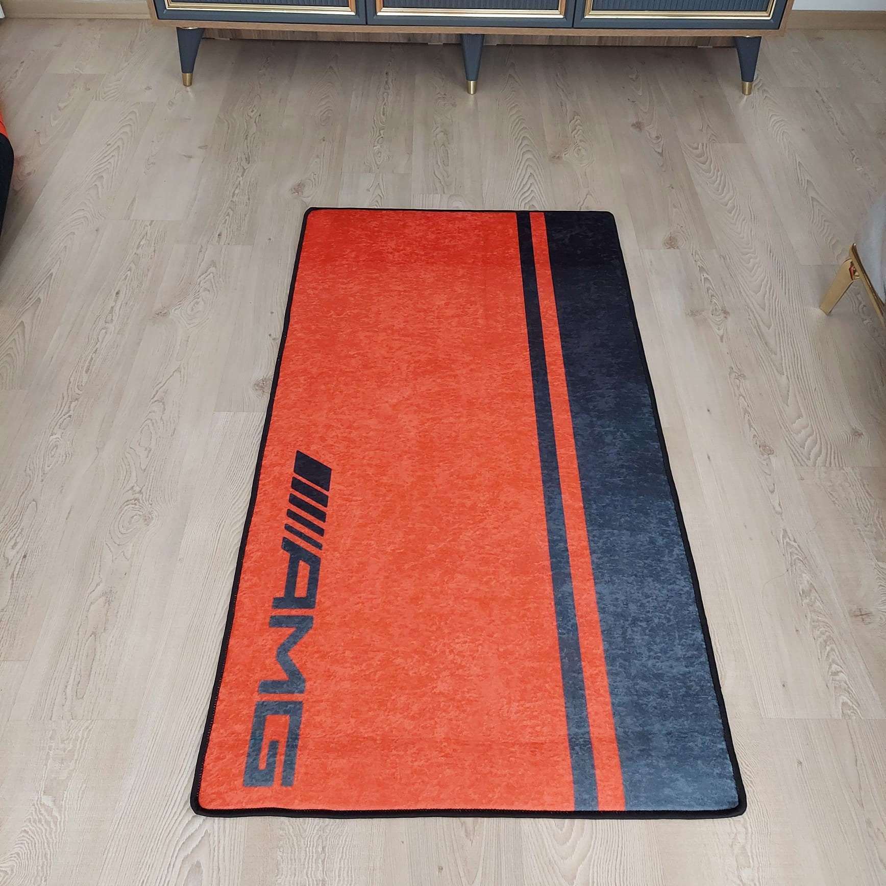 Mercedes Amg Logo Round Rug, Carpet, Car Brand, Man Cave Rug, Kidsroom