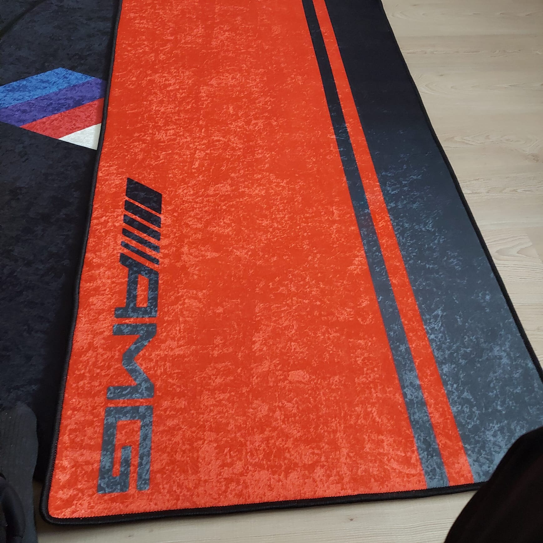 Mercedes Amg Logo Round Rug, Carpet, Car Brand, Man Cave Rug, Kidsroom