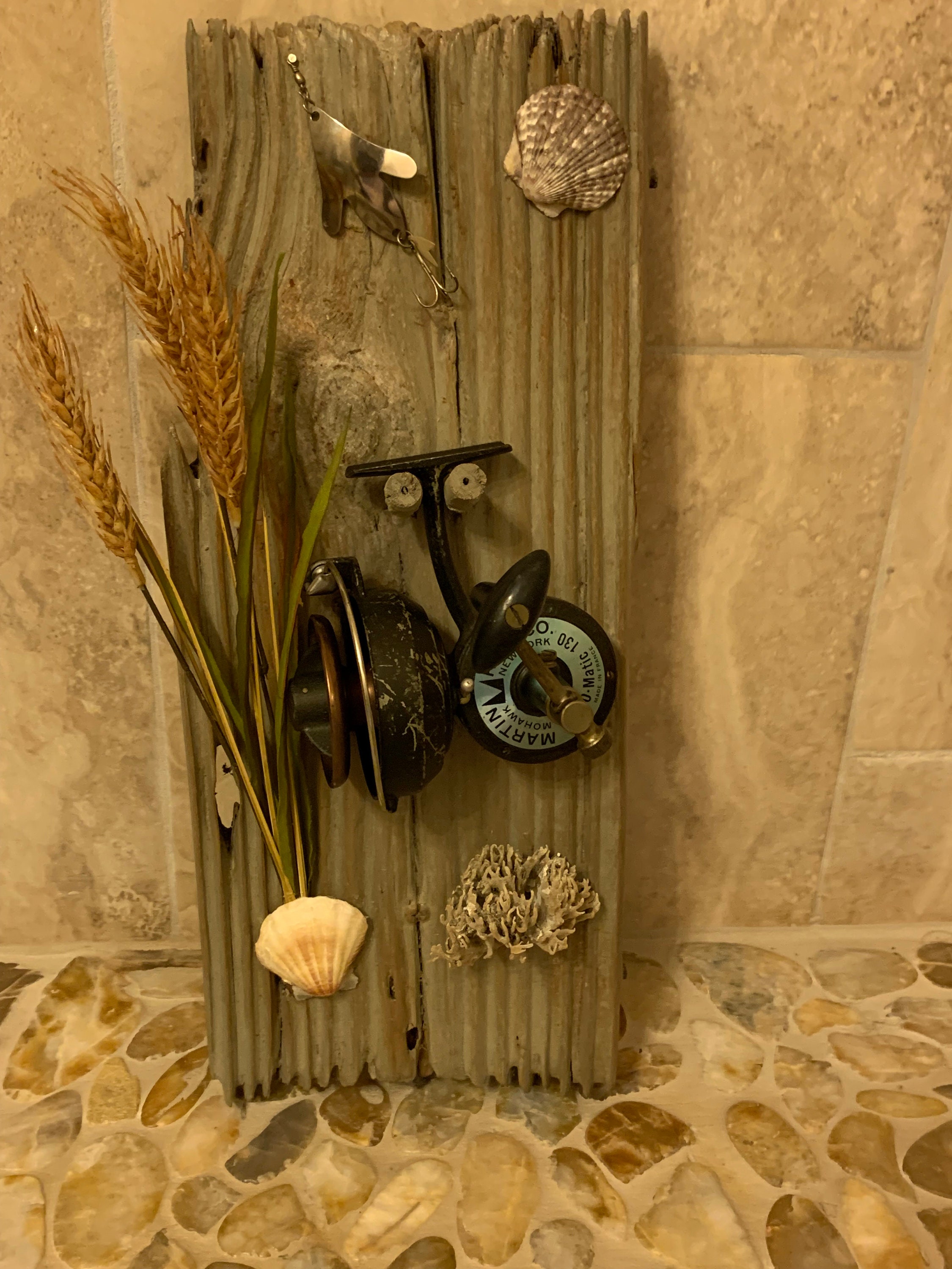 Vintage Fishing Tackle Decor Etsy