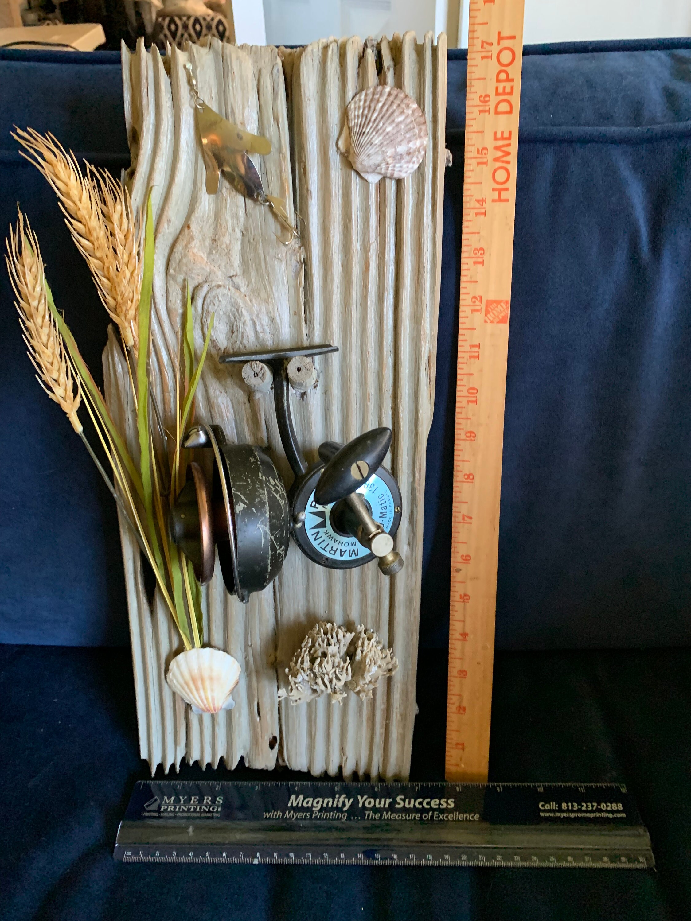 Vintage Fishing Tackle Decor Etsy