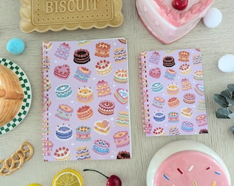 Cakes Sticker Album | Kawaii Sticker Collector Journal Book (A6/A5 50 sheets)