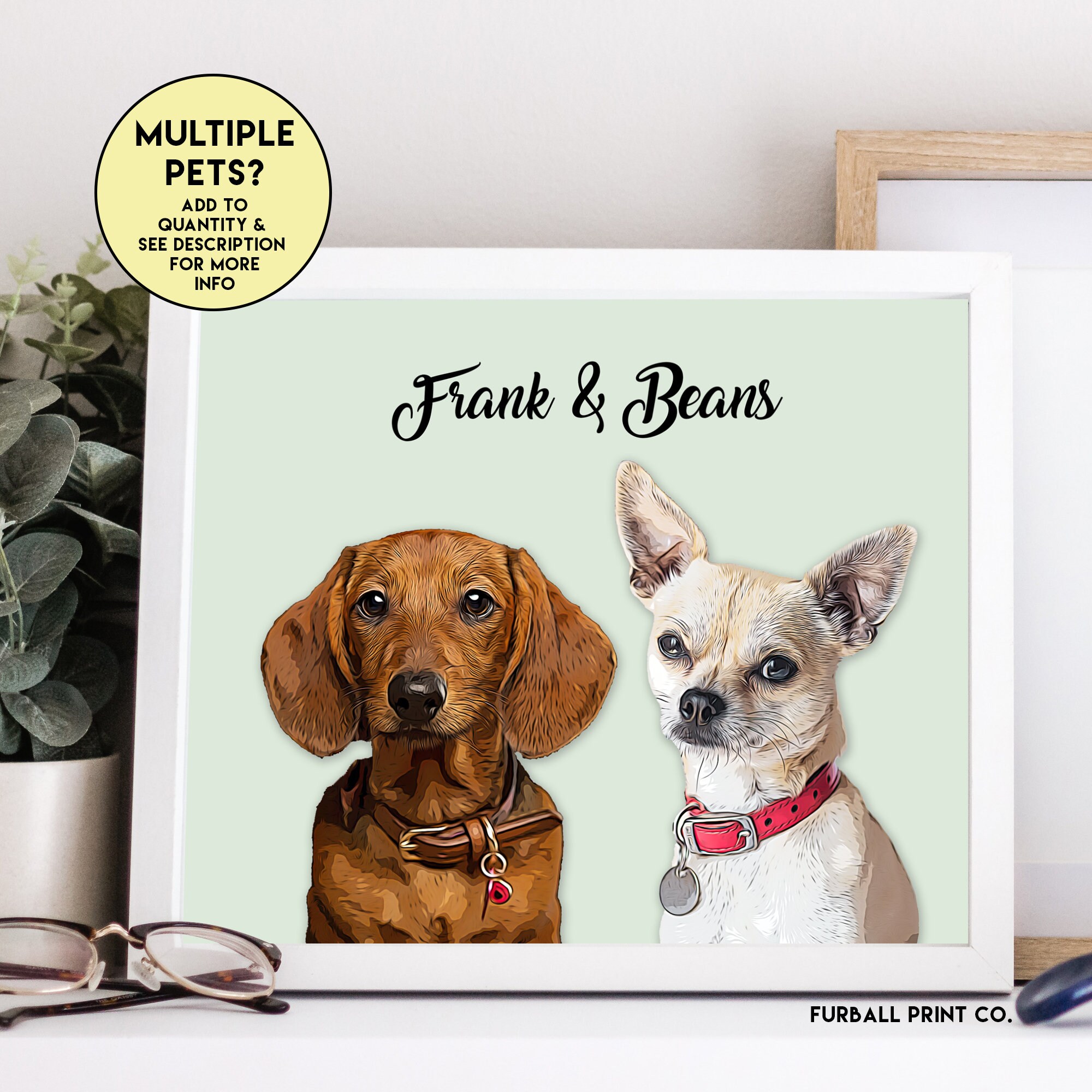 Custom Pet Portrait DIGITAL DOWNLOAD Painting Style Dog, Cat, Pet Portrait  Created From Your Photo Personalized Gift for Dog Mom Cat Mom - Etsy  Australia