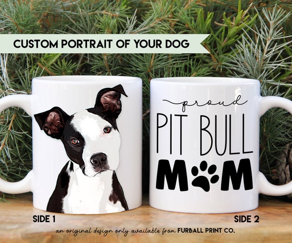 Pitbull hotsell mom mug