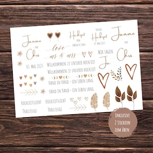 Candle foil wedding, candle stickers wedding ceremony, stick candles, candle stickers for the wedding, design your own wedding candle, DIY