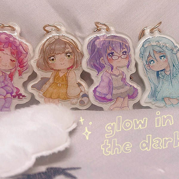 Project Sekai  25-ji, Nightcord de. Glow in the Dark Charms