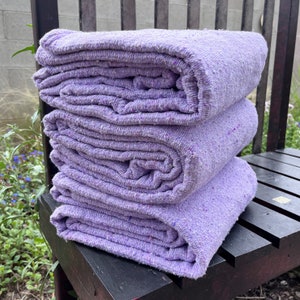 Yoga Blanket - Lavender (Solid Color)