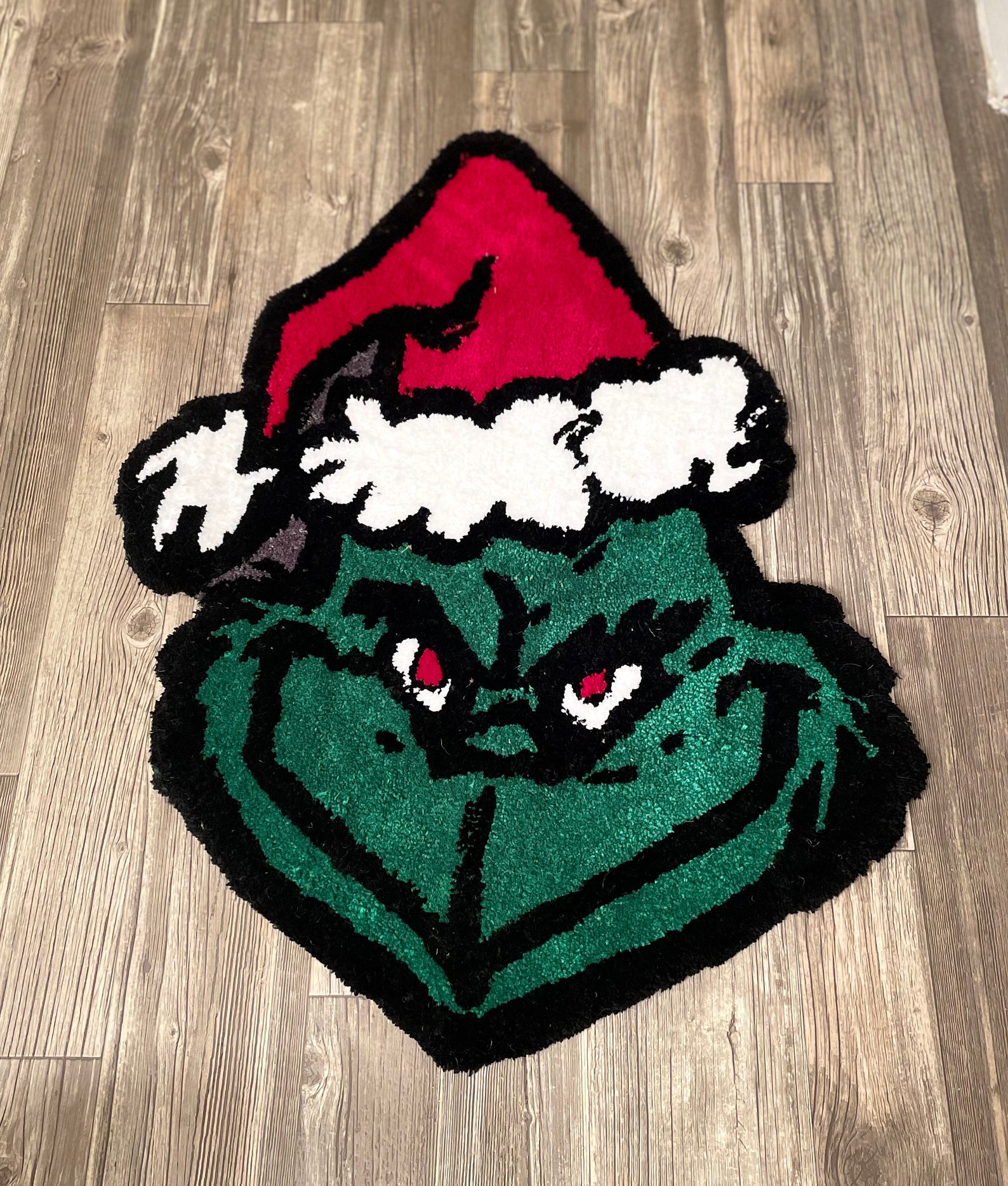 Grinch Rug Etsy